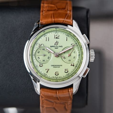 pistachio breitling|breitling watches pistachio.